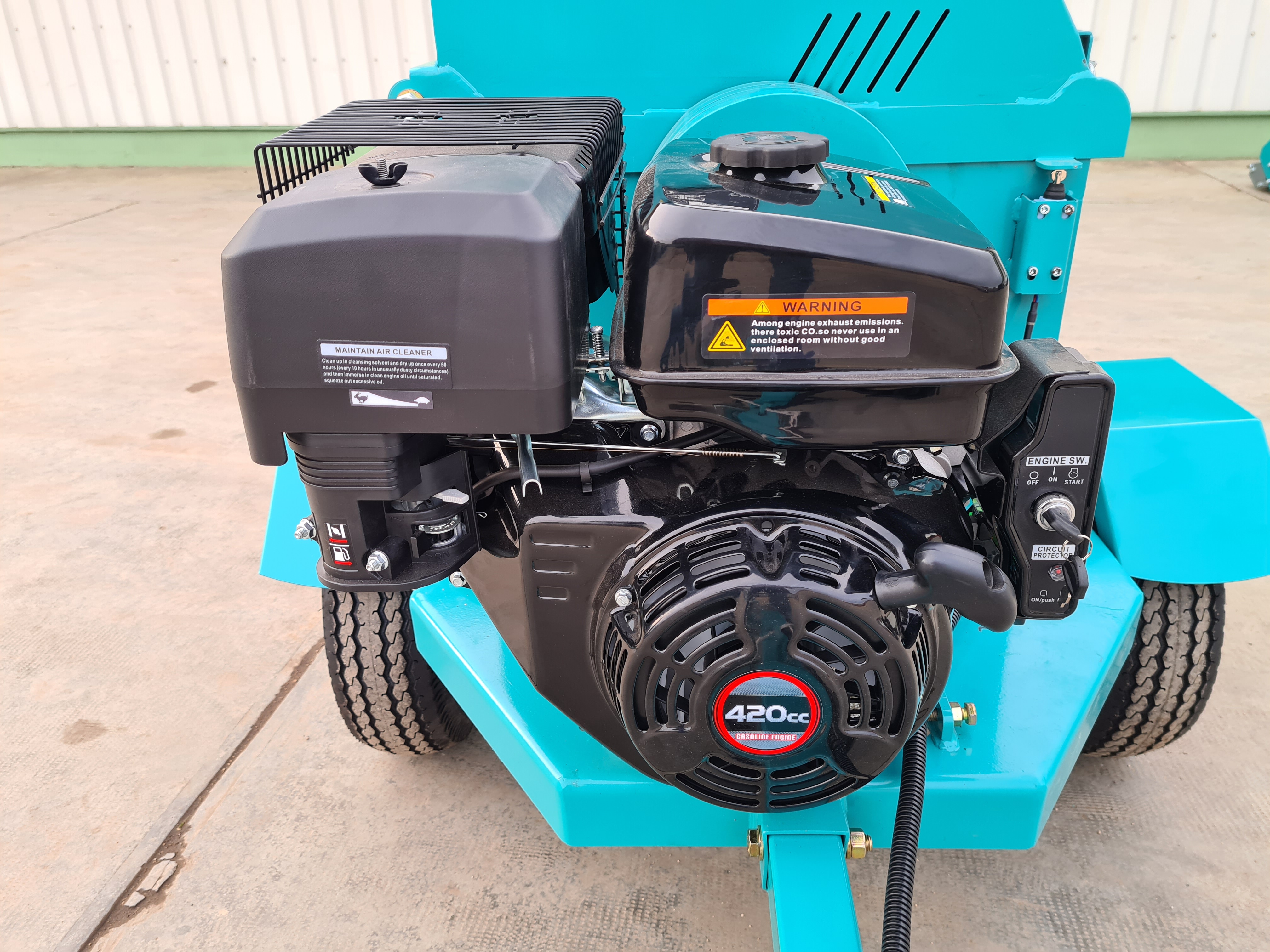 BX420 Benzin Motoros Ágdaráló kép 19