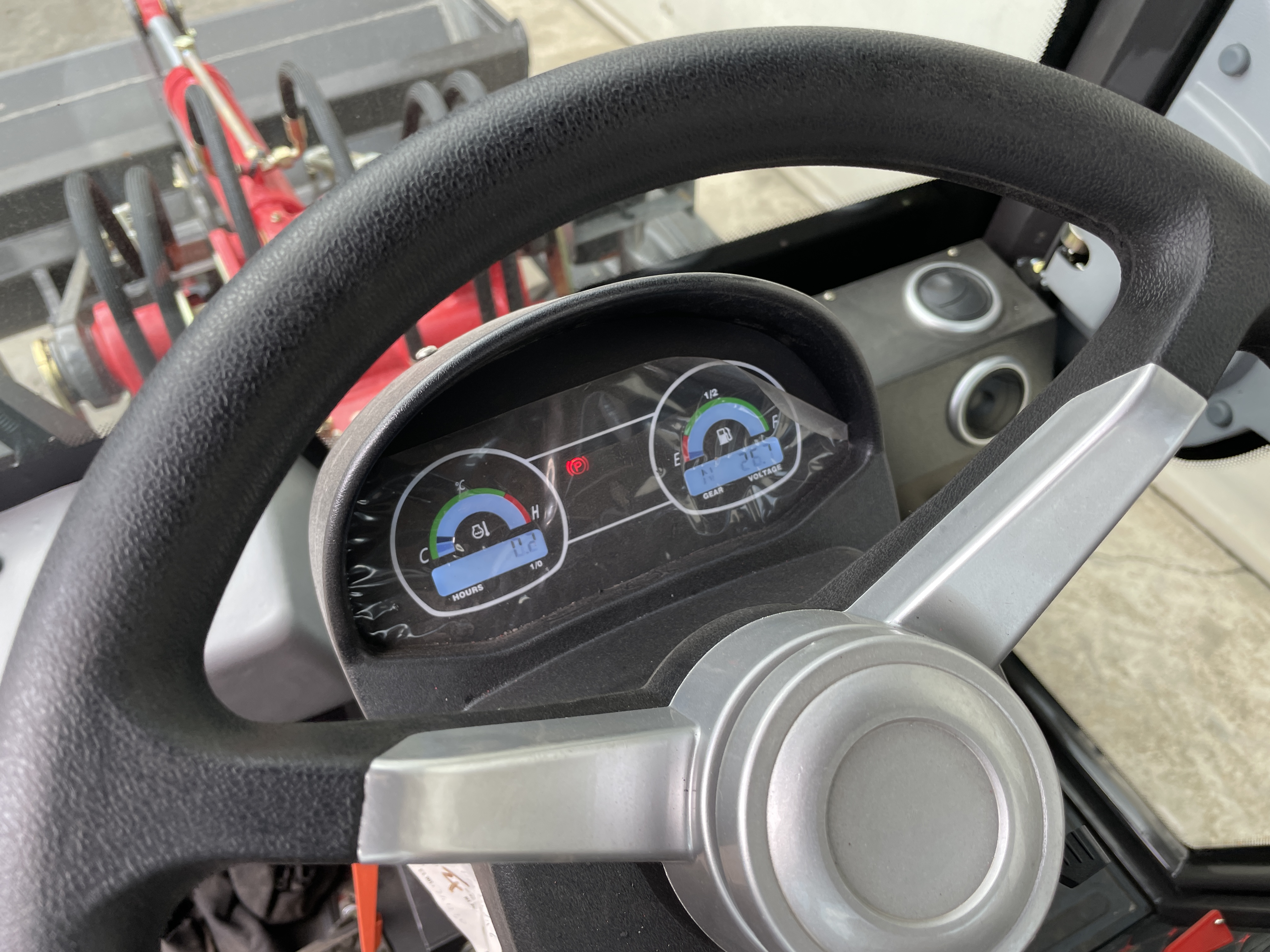 Wolf WL 780T Mini Derékcsuklós rakodógép kép 14