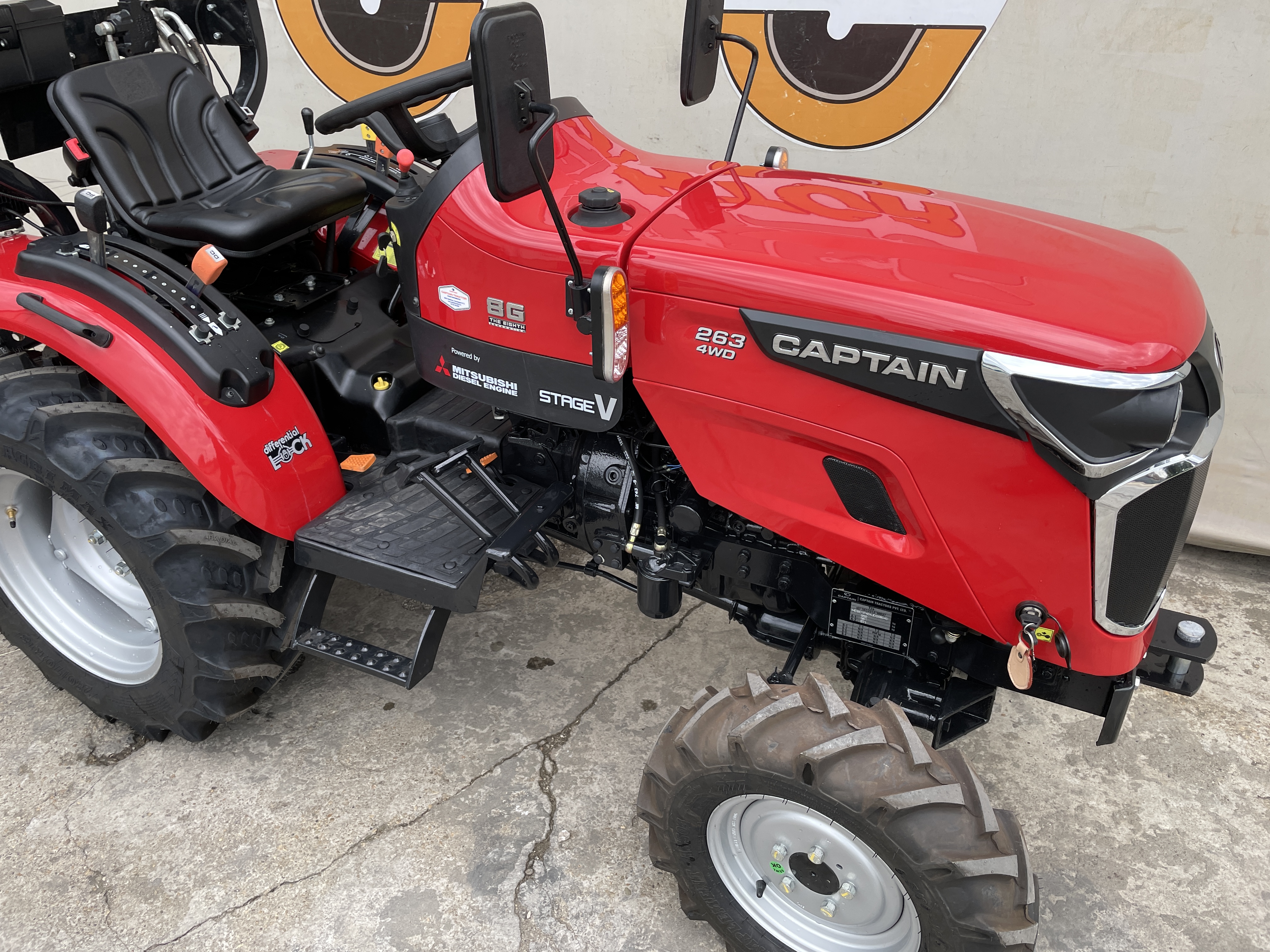 Captain 263 traktor kép 7