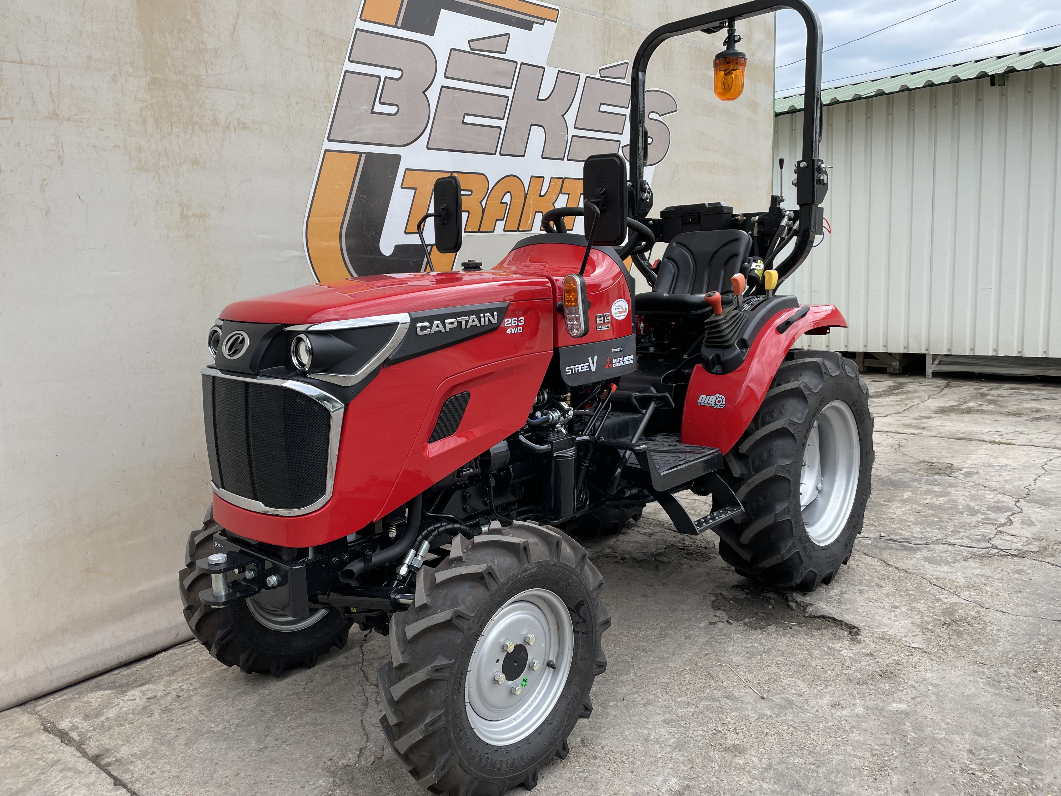 Captain 263 traktor kép 12