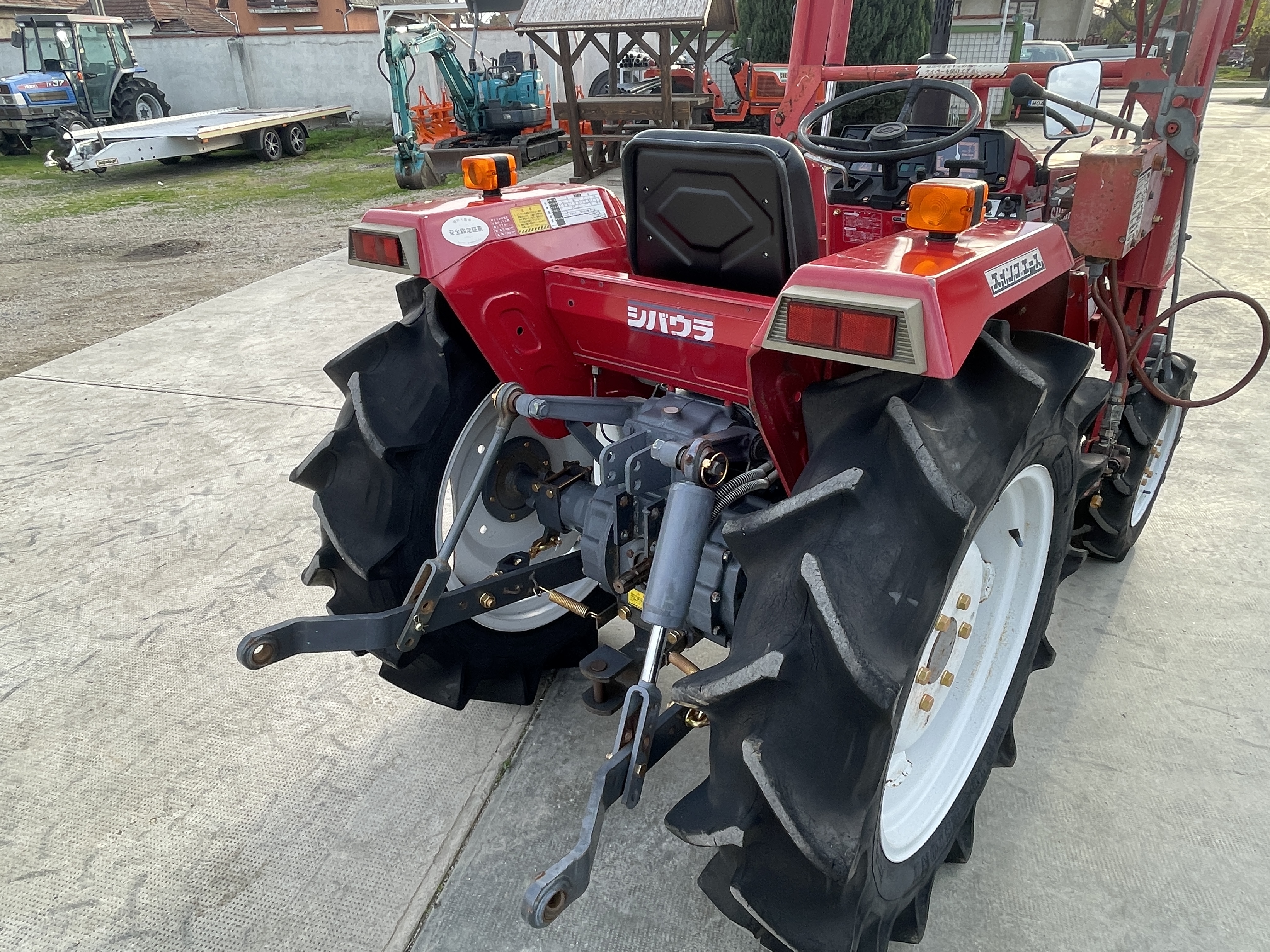 Shibaura P21F Rakodós traktor kép 14