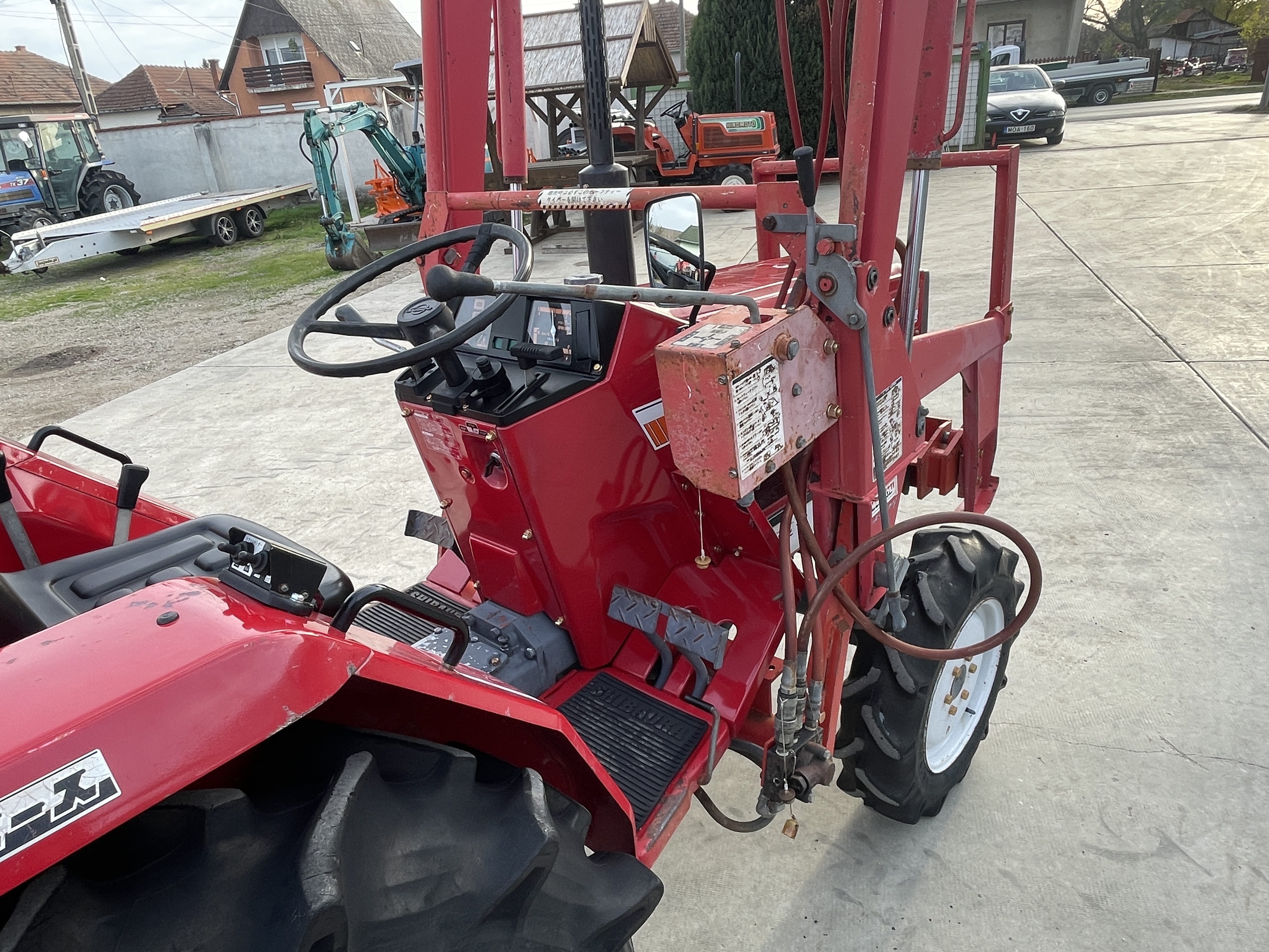 Shibaura P21F Rakodós traktor kép 13