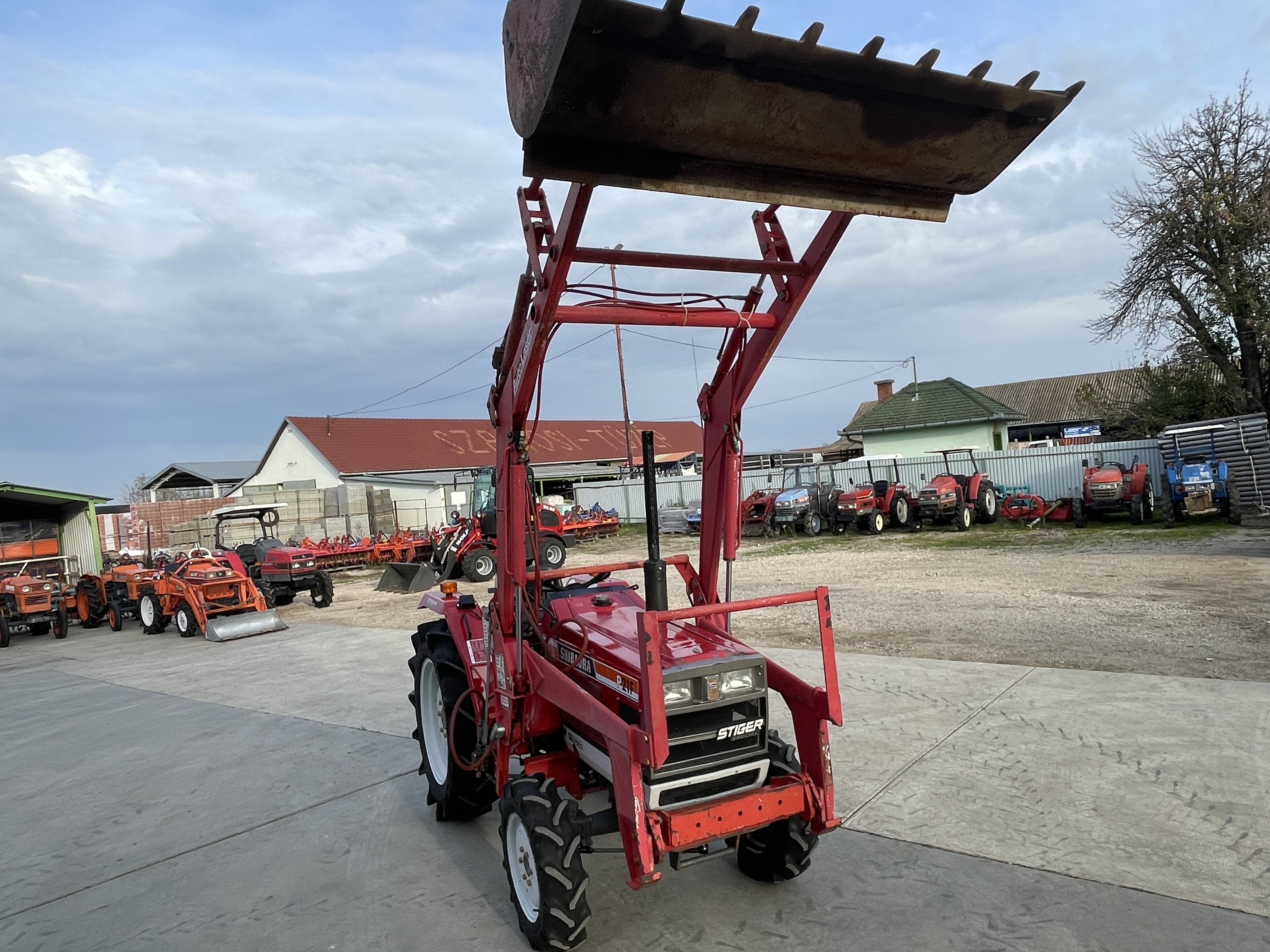 Shibaura P21F Rakodós traktor kép 10