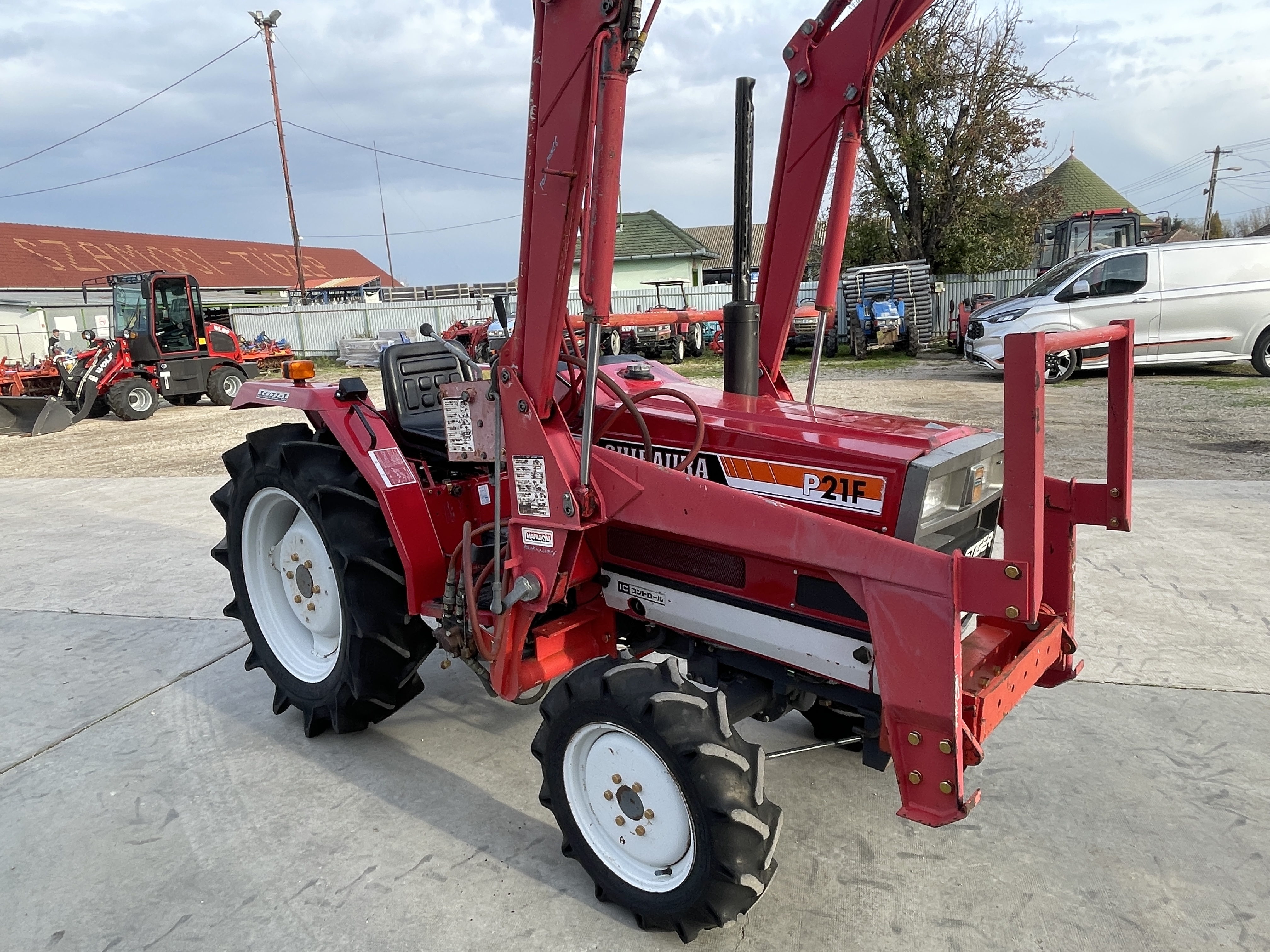 Shibaura P21F Rakodós traktor kép 9