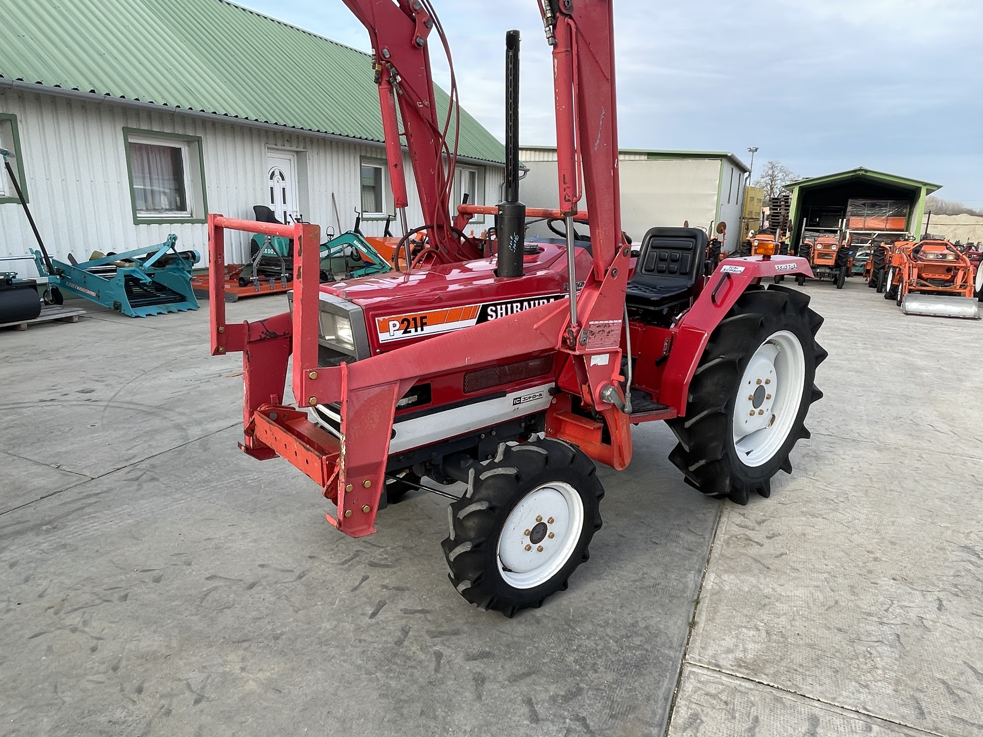 Shibaura P21F Rakodós traktor kép 16