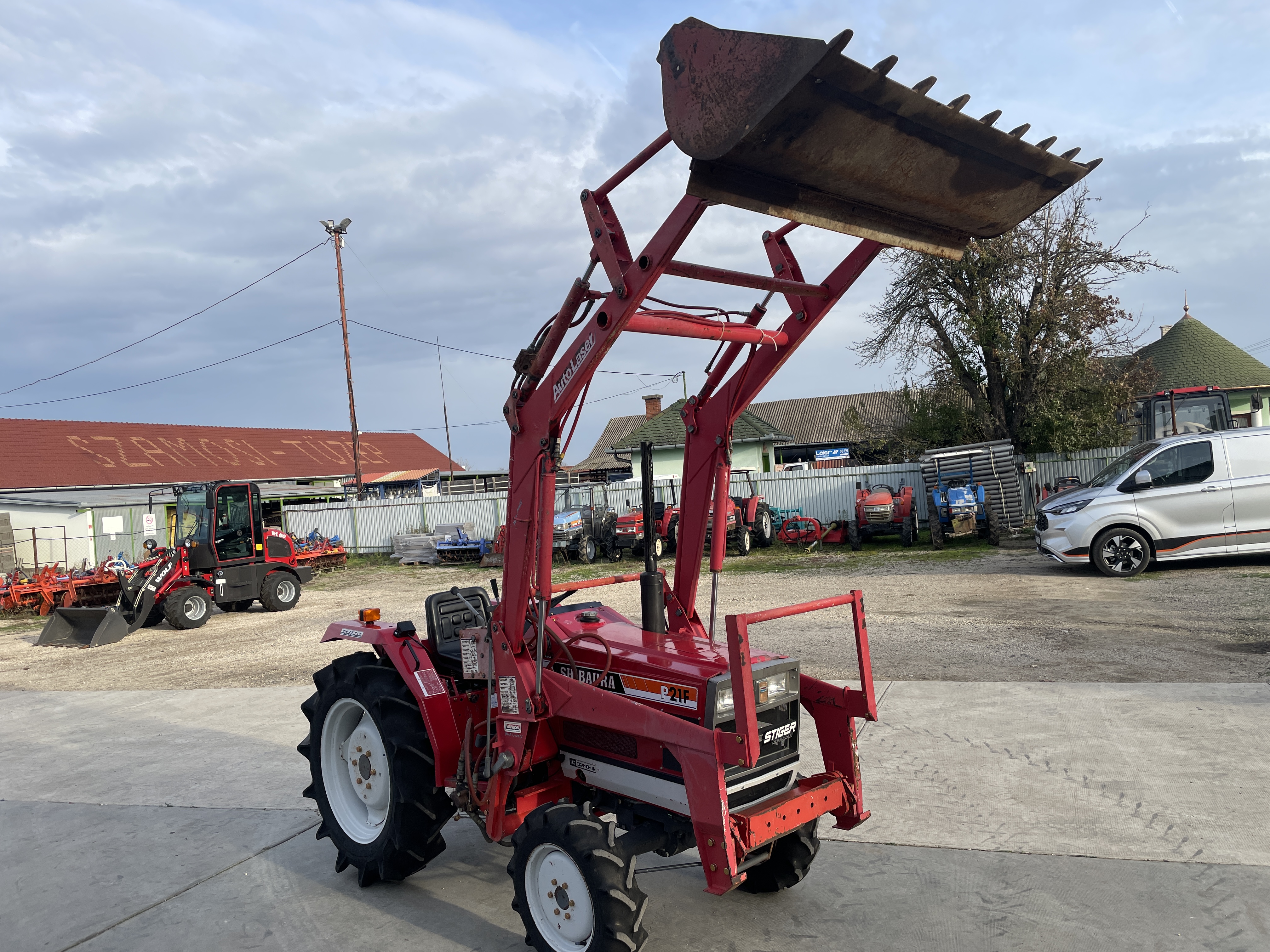 Shibaura P21F Rakodós traktor kép 5