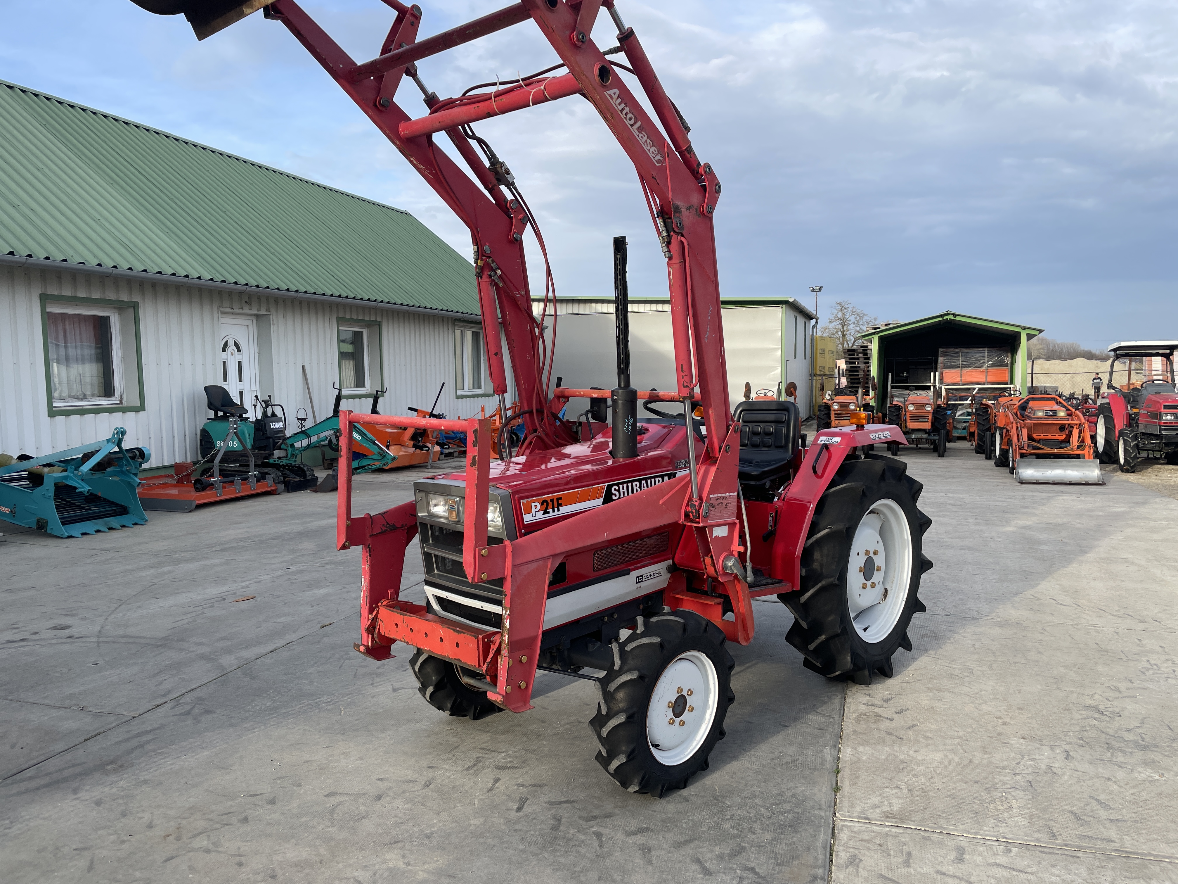 Shibaura P21F Rakodós traktor kép 6