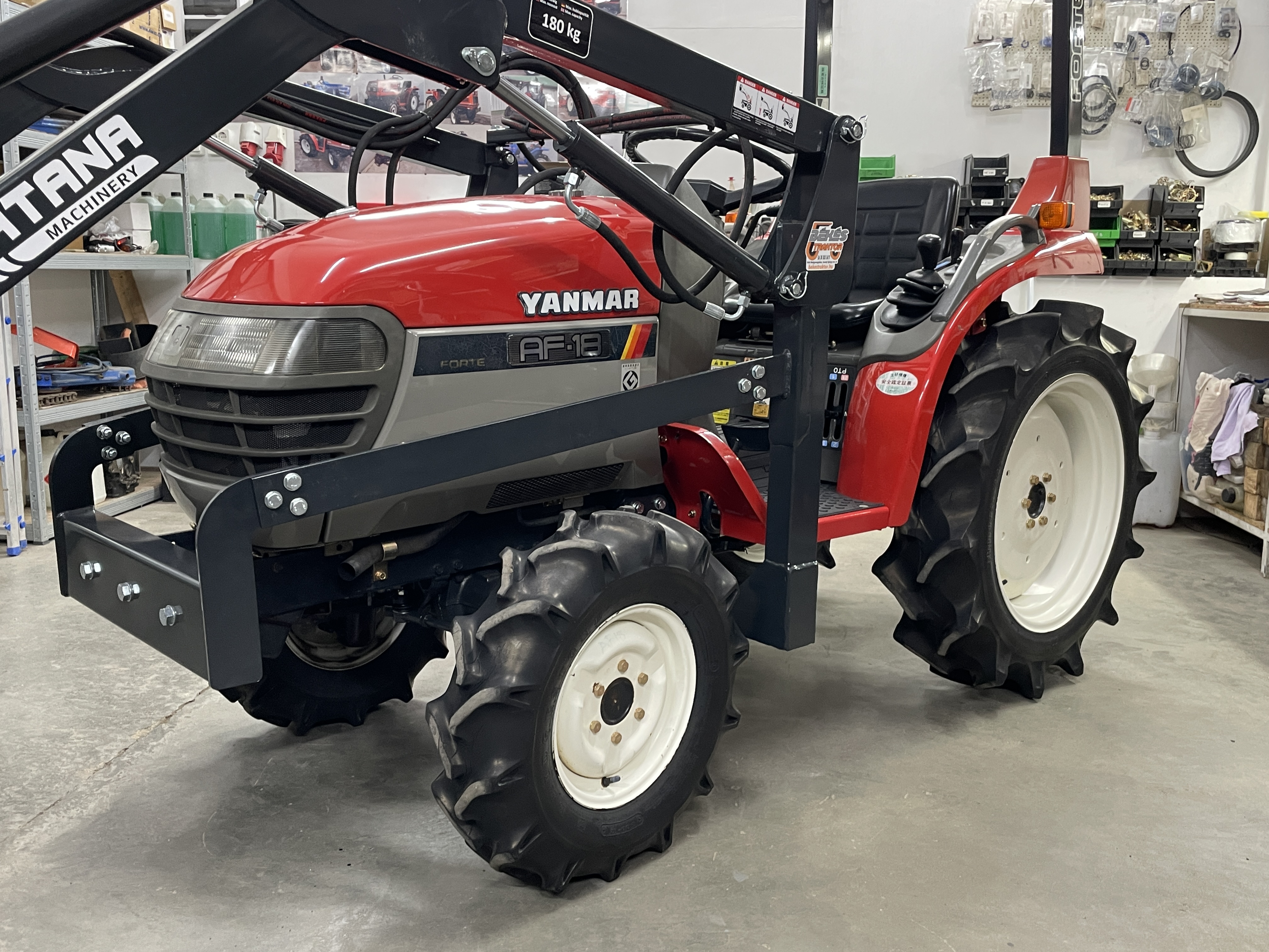 Yanmar AF18 Rakodós kép 6