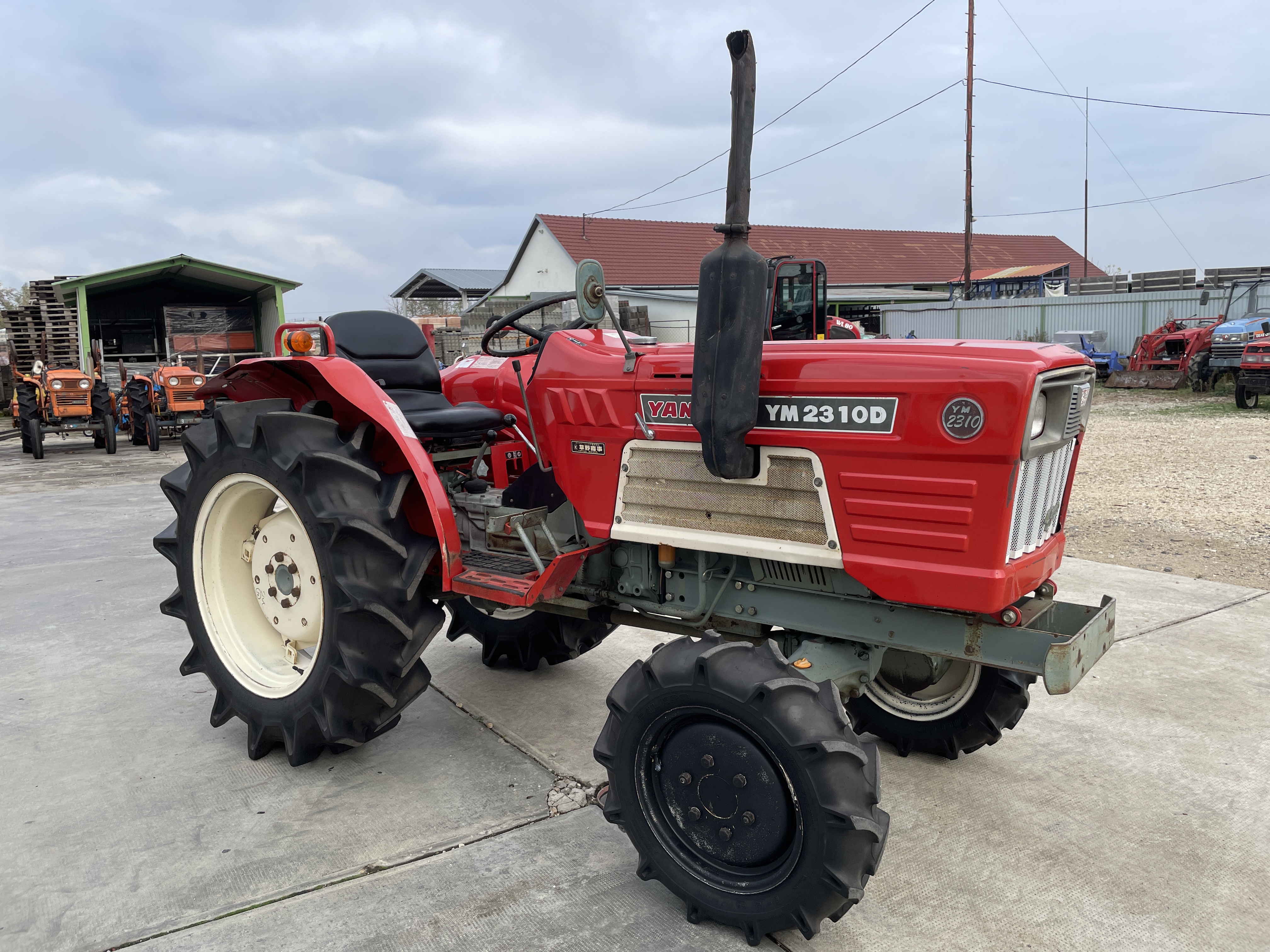 Yanmar YM2310 használt japán kistraktor | Békés Traktor
